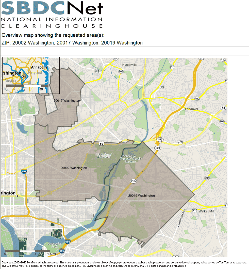 GIS Geographic Comparison